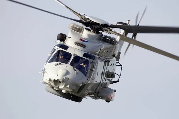 NHIndustries NH90 military helicopter flying — Stock Photo, Image