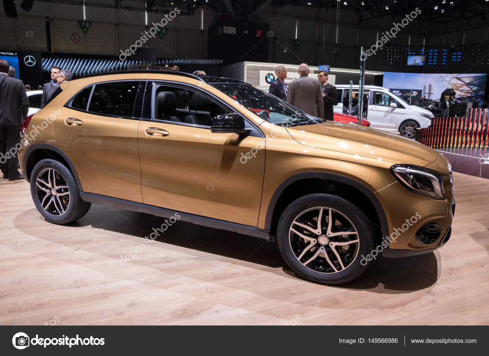 Mercedes Gla 220 Cdi 4matic Car Stock Editorial Photo