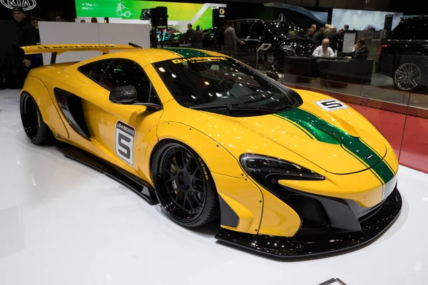 맥 라 렌 650s 거미 스포츠 자동차 — 스톡 사진