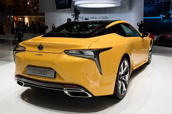 2018 Lexus LC-500 Lujo Coupe coche híbrido — Foto de Stock