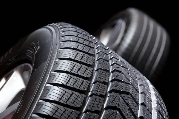 Perfil de neumáticos de coche — Foto de Stock