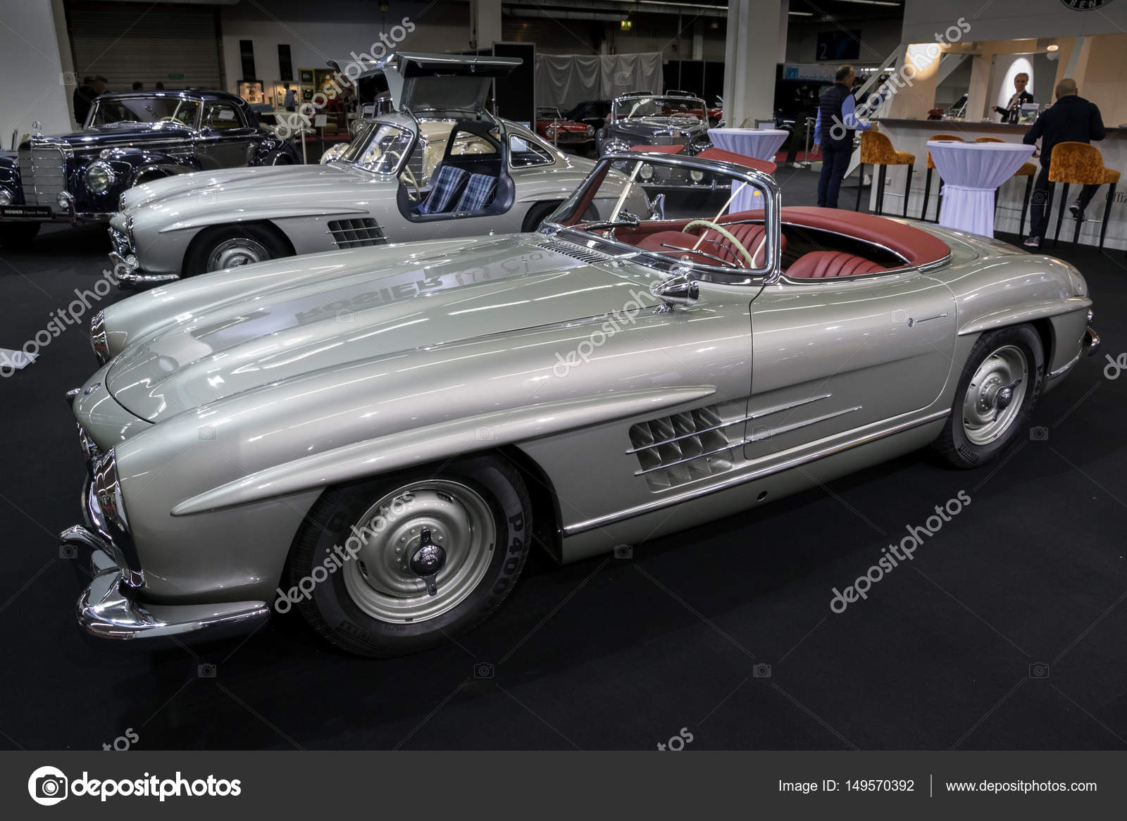 1957 Mercedes Benz 300 Sl Roadster W198 Oldtimer Redaktionelles
