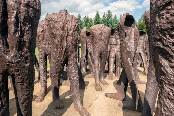 Citadelpark Poznan monument — Stockfoto