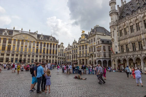 Grote Markt Brusel — Stock fotografie