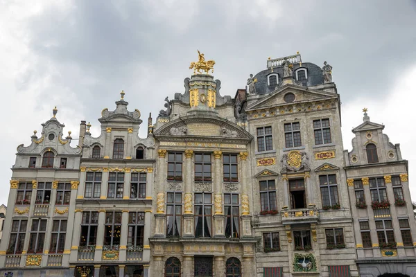 Grote Markt City Hall Brussels — Stock Photo, Image