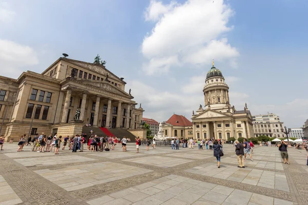 Berlin Cathedral and Concert hall — Stock Photo, Image