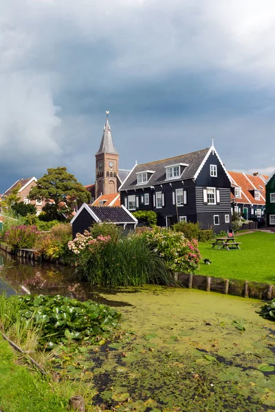 荷兰阿姆斯特丹附近的 Marken 历史城镇 — 图库照片
