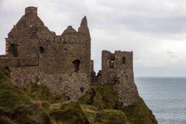 Castle ruin Northern Ireland clipart