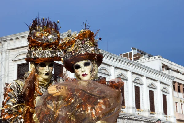 Venezia maschera carnavale — Foto Stock