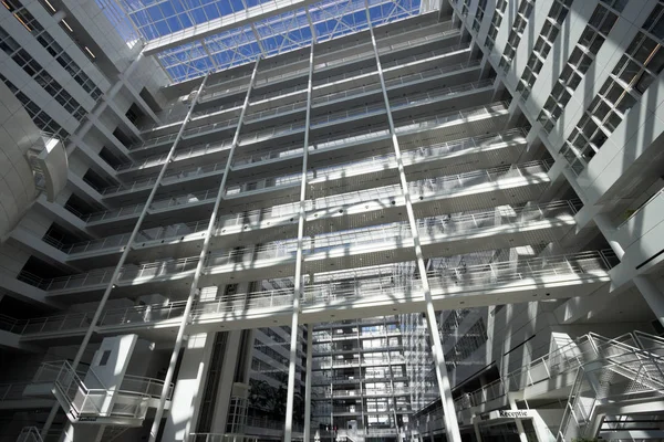 海牙市政厅内部体系结构 — 图库照片