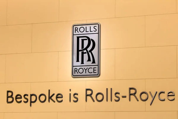 Rolls Royce araba logosu — Stok fotoğraf