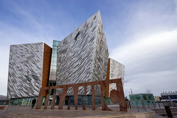 Titanic Monument Belfast Irlande du Nord — Photo