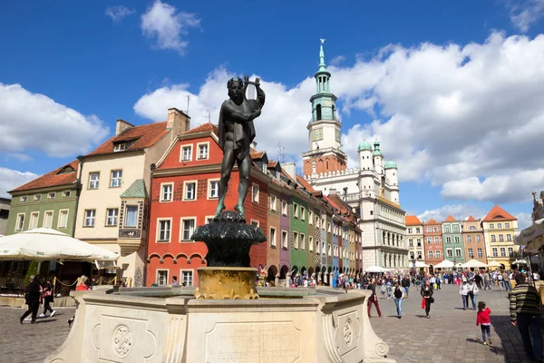 Estatua de Orfeo Poznan Polonia — Foto de Stock