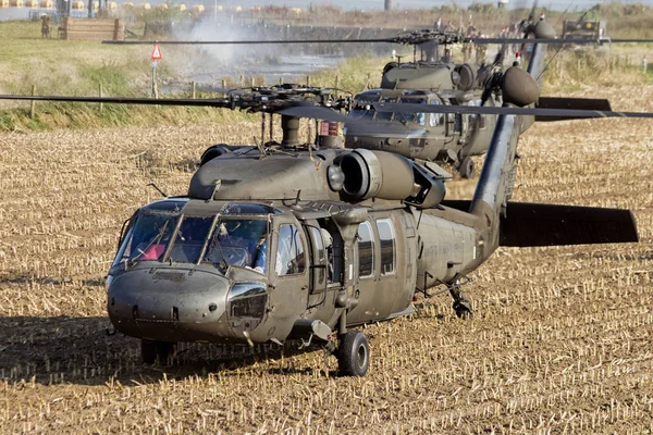 Black hawk helicopter — Stock Photo, Image