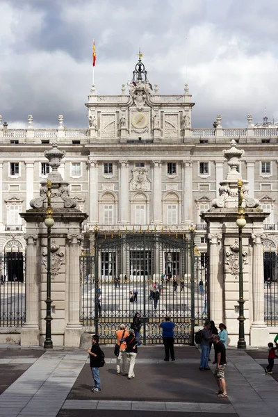 Koninklijk Paleis madrid Spanje — Stockfoto