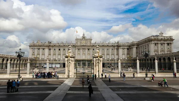 Royal Palace Madrid Spain — Stock Photo, Image