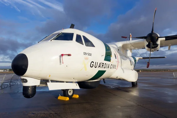 Guardia Civil Española Casa CN235 avión — Foto de Stock