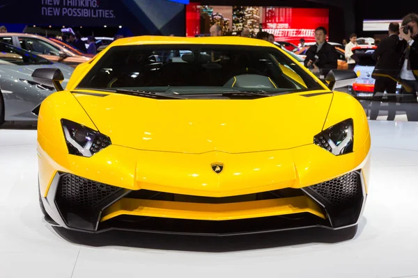 Lamborghini Aventador spor araba — Stok fotoğraf