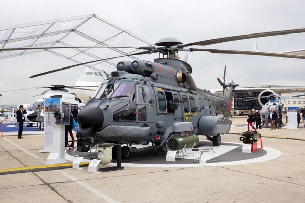 Helicóptero Eurocopter Super Cougar da Marinha do Brasil — Fotografia de Stock