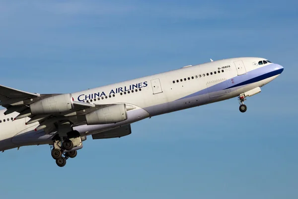 Aviones Airbus A340 de China Airlines — Foto de Stock