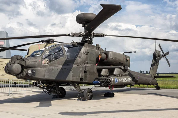 Helicóptero de ataque apache — Fotografia de Stock