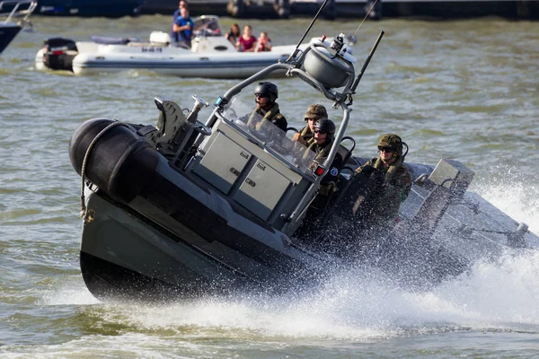 Schnellboot-Marinesoldaten — Stockfoto