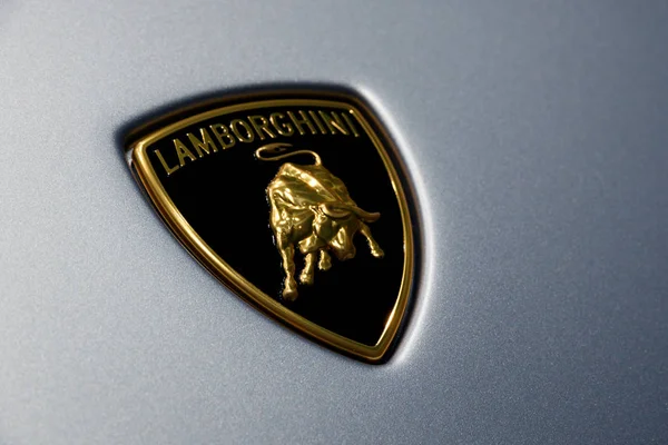 Señal de coche Lamborghini — Foto de Stock