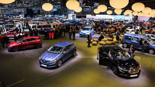 Geneva Motor Show Renault — Stockfoto