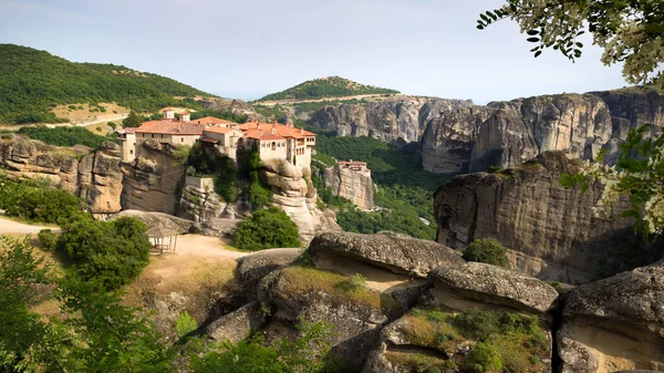 Meteora manzara Yunanistan — Stok fotoğraf