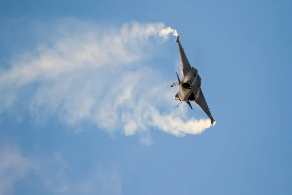 Avion de chasse Dassault Rafale de l'armée de l'air française — Photo