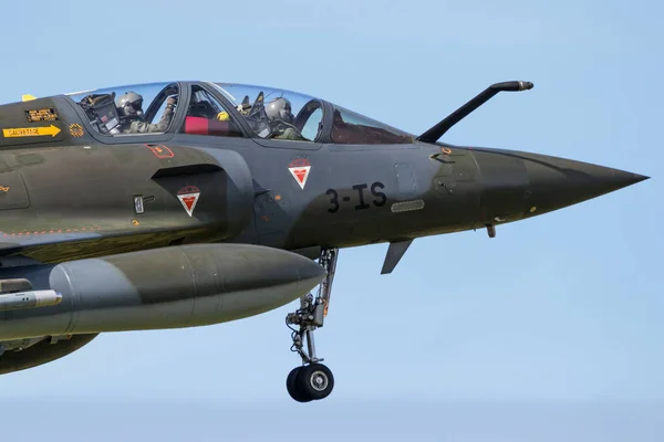Kokpit samolotu myśliwcem airforce Mirage 2000 Francja — Zdjęcie stockowe