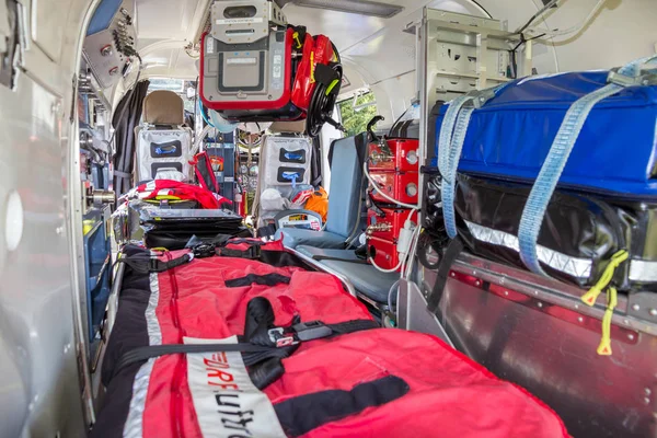 Ahlen Allemagne Juin 2016 Drf Luftrettung German Air Rescue Intérieur — Photo