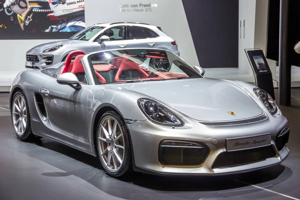 Nouvelle Porsche Boxster Spyder 2016 — Photo