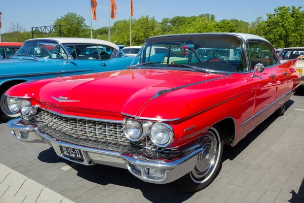 Den Bosch Holandia Maja 2016 Roku Vintage 1960 Cadillac Series — Zdjęcie stockowe