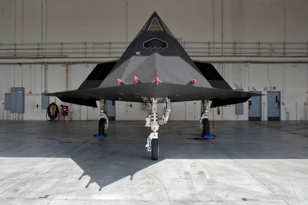Lockheed Martin F-117 Nighthawk stealth fighter jet — Stock Photo, Image