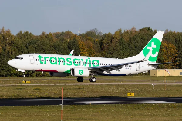 Transavia airlines Boeing 737 plane — Stock Photo, Image