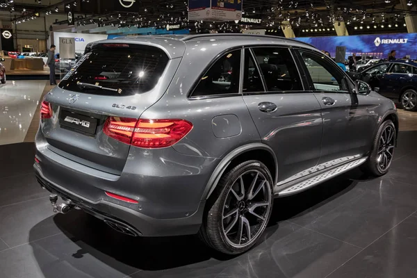 奔驰 Amg 绿灯 43 4matic Suv 车 — 图库照片