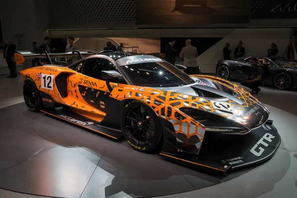 Samochód sportowy Senna McLaren Gt-R — Zdjęcie stockowe