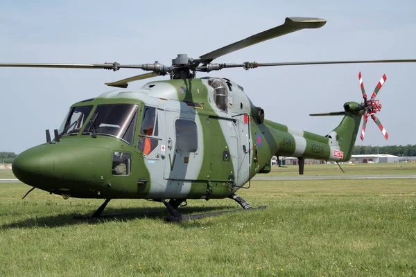 Helicóptero Roal Army Lynx —  Fotos de Stock