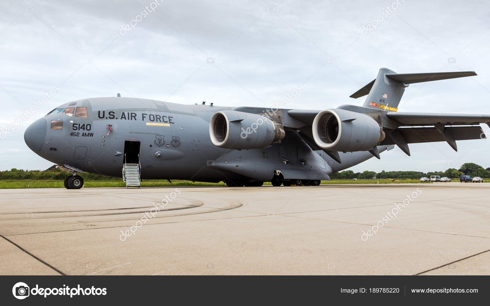 Usaf Boeing C 17a Globemaster Iii Militartransporter