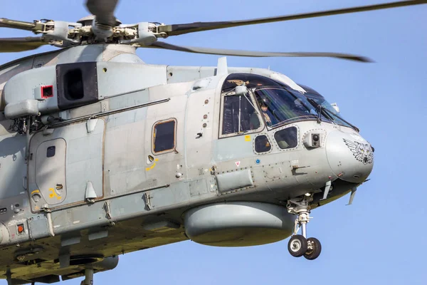 Britischer Hubschrauber der königlichen Marine merlin hm2 — Stockfoto