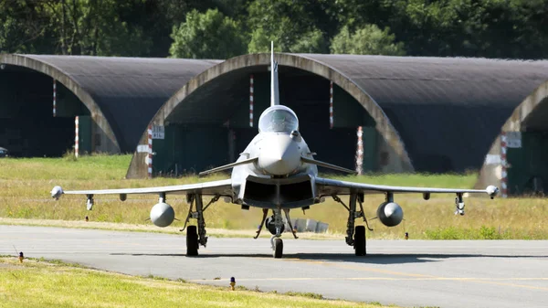 Eurofighter Typhoon jagerfly – stockfoto