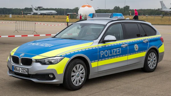 BMW Alman polis arabası — Stok fotoğraf