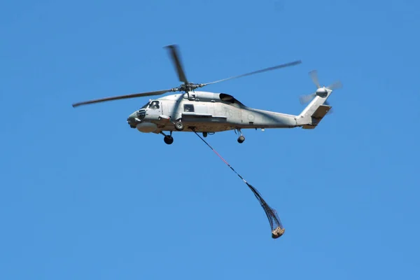 Royal Australian Navy helicopter — Stock Photo, Image