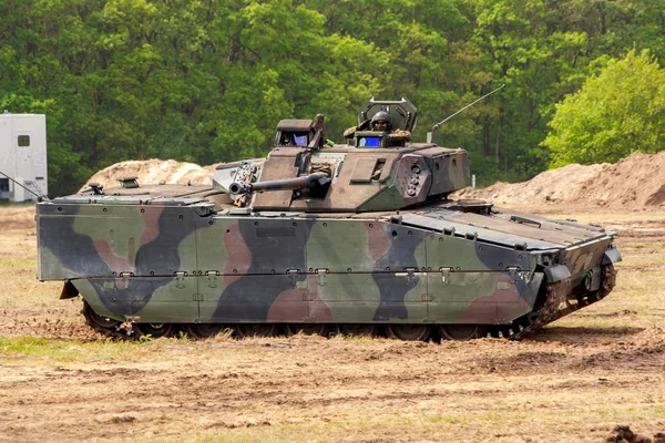 Havelte, The Netherlands - May 29: Dutch Army Cv9035 — стокове фото