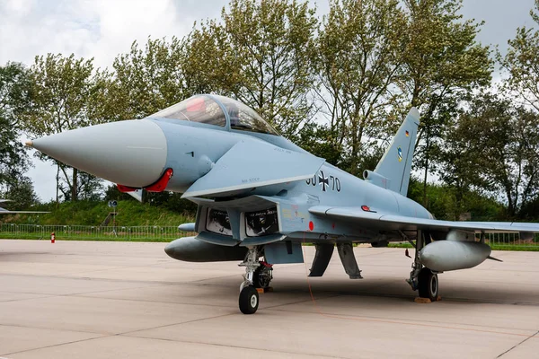 LEEUWARDEN, THE NETHERLANDS - SEP 17, 2011: German Air Force Eur — Stock Photo, Image