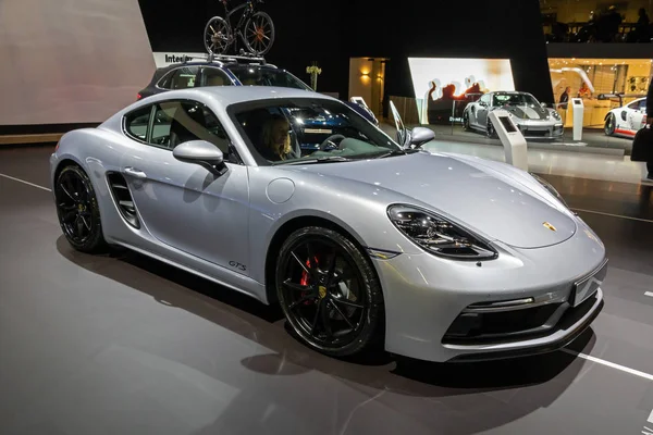 Porsche 718 Cayman GTS carro esporte — Fotografia de Stock