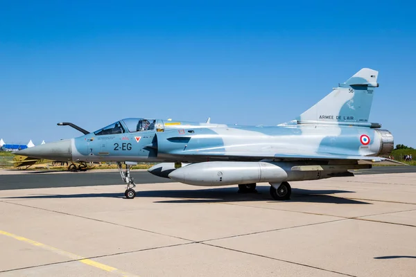 French Air Force Dassault Mirage 2000 fighter jet aircraft — Stock Photo, Image