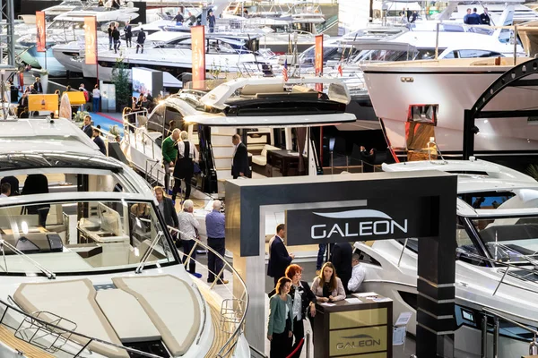 Boot Dusseldorf International boat show jachty — Stock fotografie