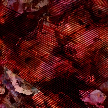 Batik kravat boya doku tekrar modern desen